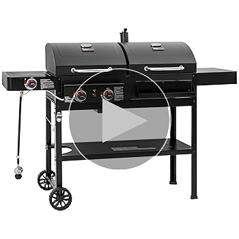 洋楽 SCHWARZ ROT GEIL Amazon.com: Royal Gourmet ZH3005 2 Burner Propane Gas and Charcoal