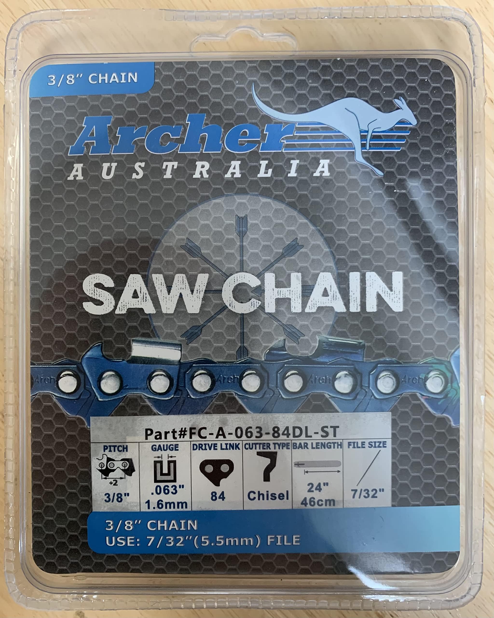 OREGON 75JGX115G 115 Drive Link Super Guard Skip Sequence