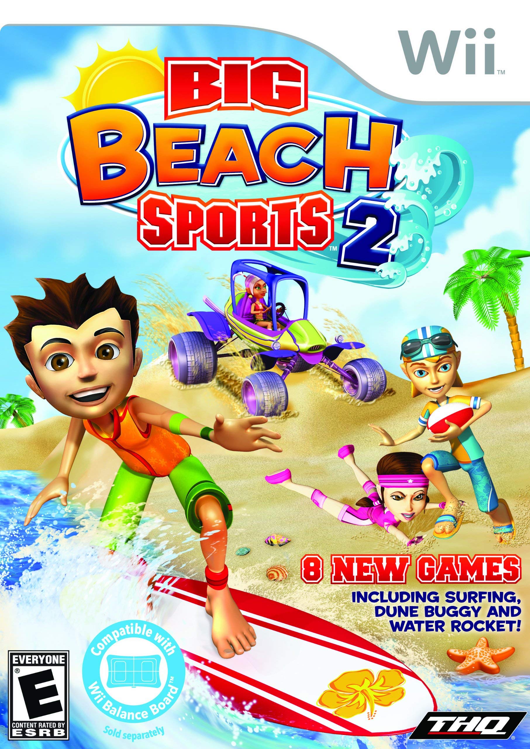 Amazon.com: Big Beach Sports 2 - Nintendo Wii (Renewed) : Video Games