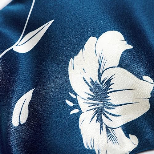 Miniatura 7 de LILYSILK Máscara para dormir 100% seda, suave y agradable al tacto, antifaz para dormir con banda elástica, exquisito estampado de lirio para