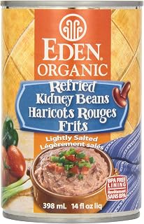 Eden Foods Organic Refried Kidney Beans, 398 ml