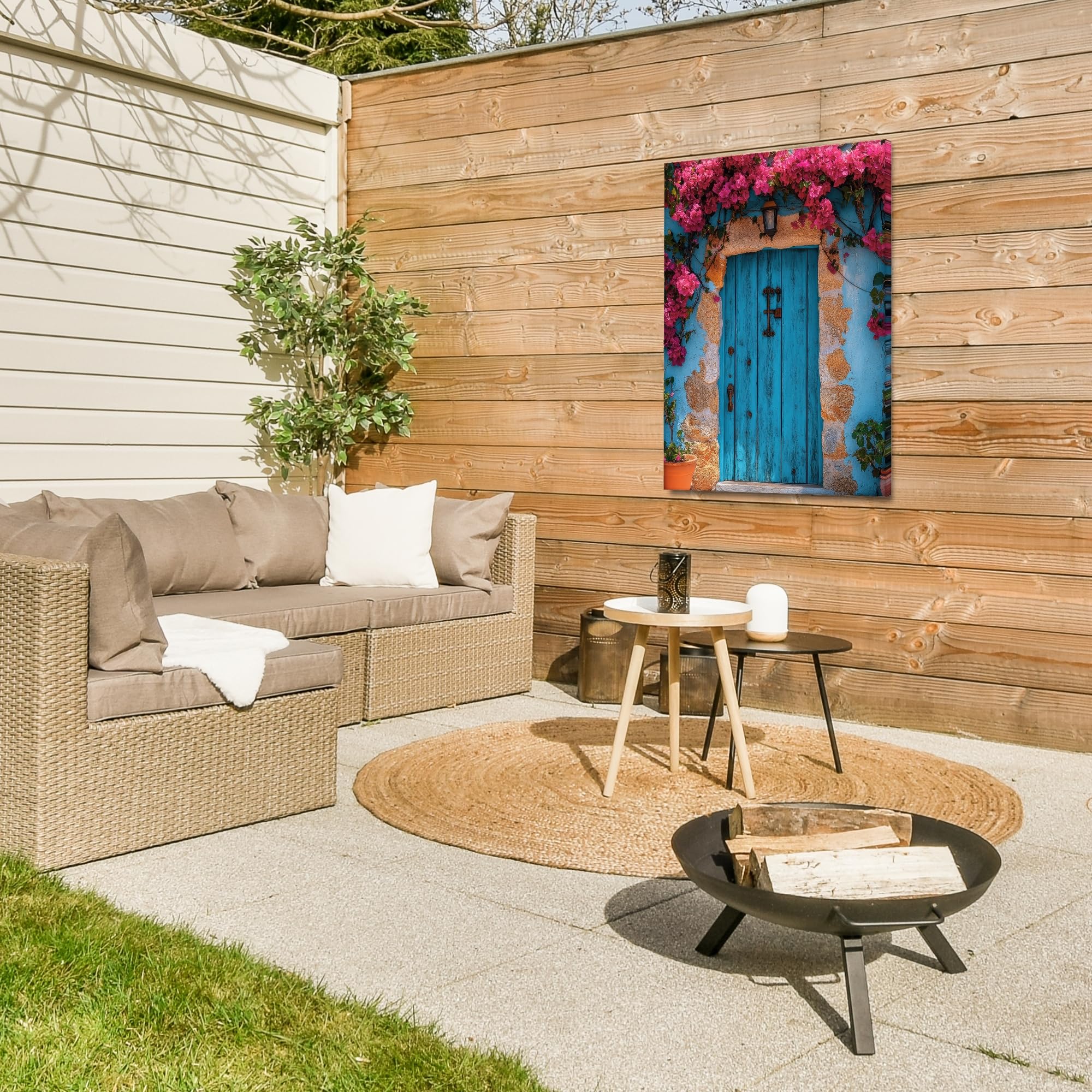 Poster De Jardin Deco Exterieur Decoration Balcon Décoration