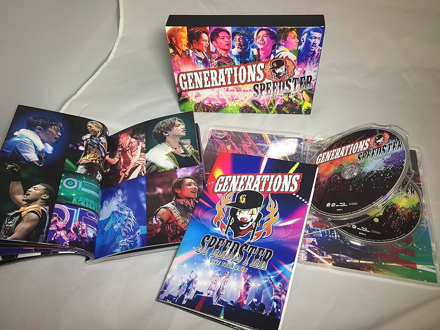 GENERATIONS SPEEDSTER グッズセット GENERATIONS LIVE TOUR 2016 ”SPEEDSTER”』 ツアーグッズ解禁