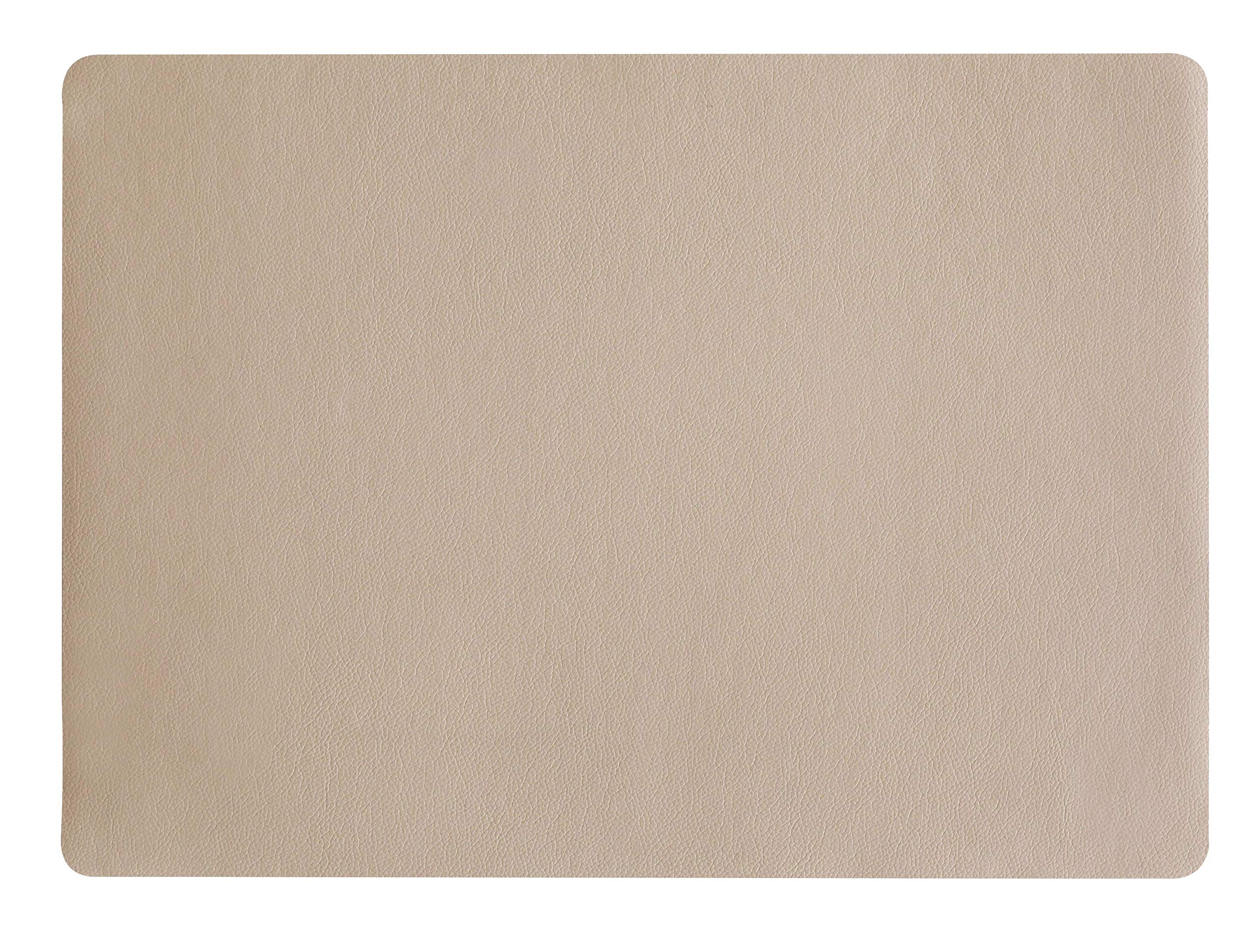 Selection Place Mat 33 x 46 cm Leather Look Fine 12 Pieces