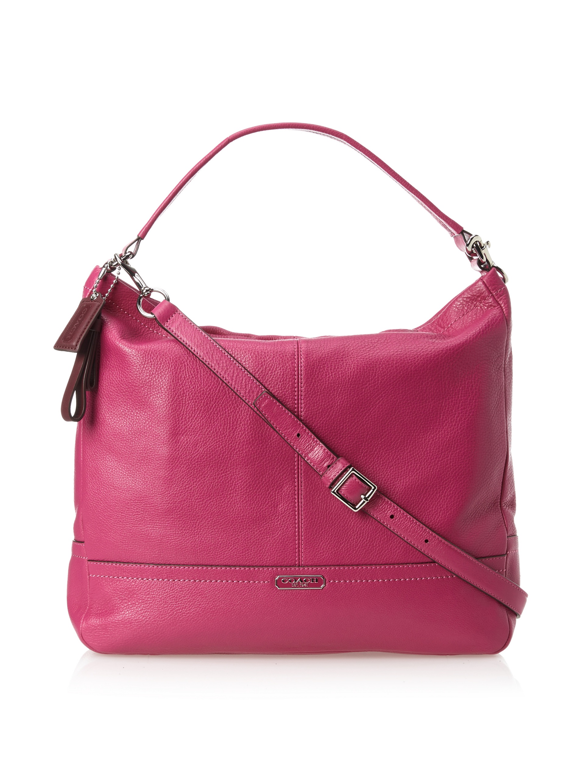 Amazon.com: Coach Park Pebble Leather 23293 Hobo Shoulder Bag