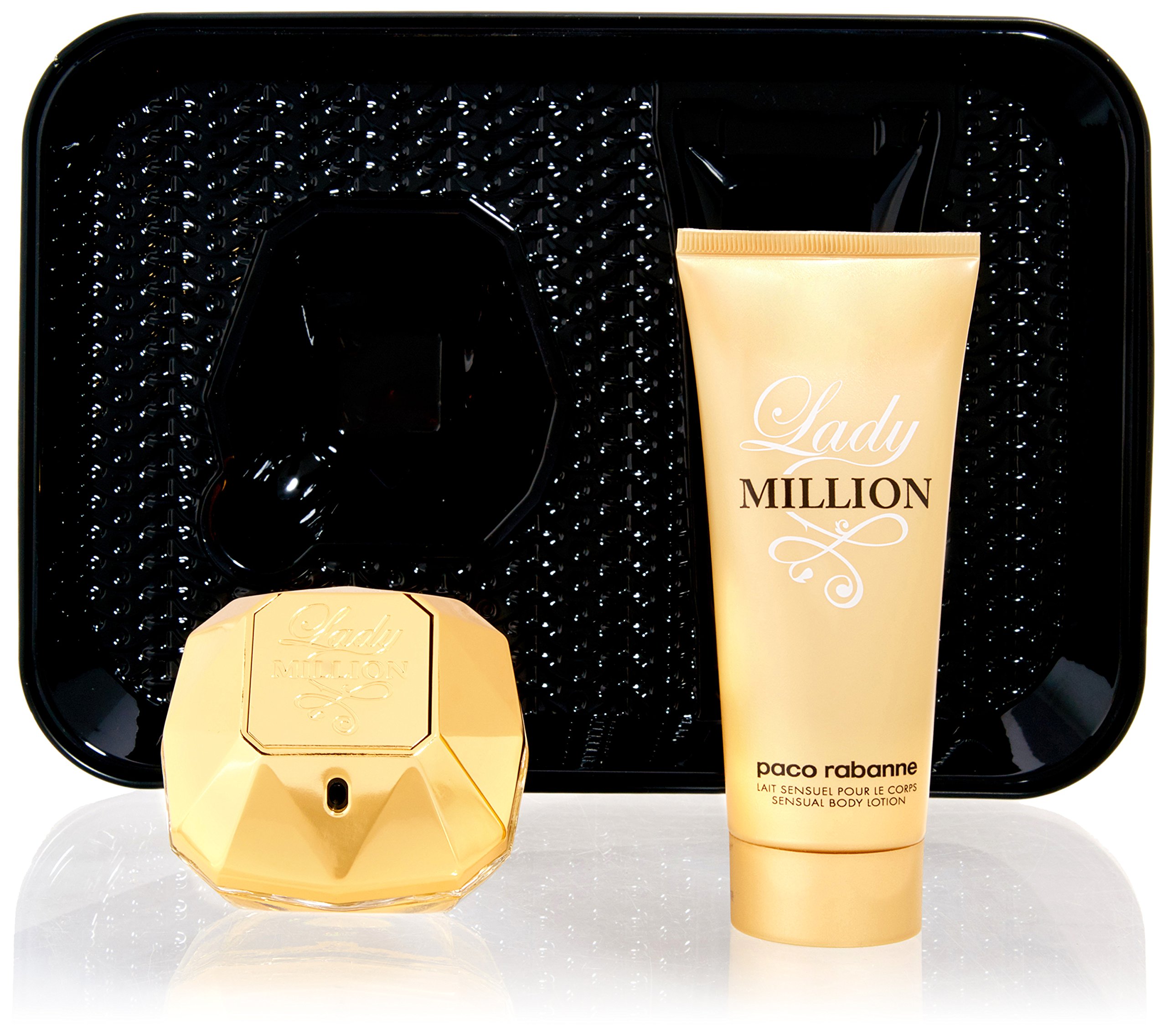 Paco Rabanne Lady Million Set 50ml Eau De Parfum EDP & 100ml Body Lotion