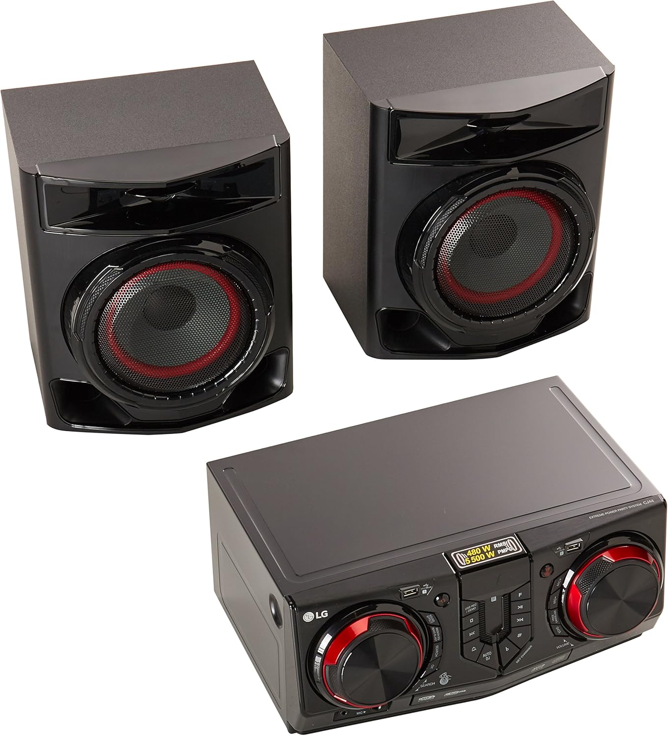 LG CJ44 Minicomponente, 480 Watts RMS, USB, Bluetooth : Amazon.com.mx ...