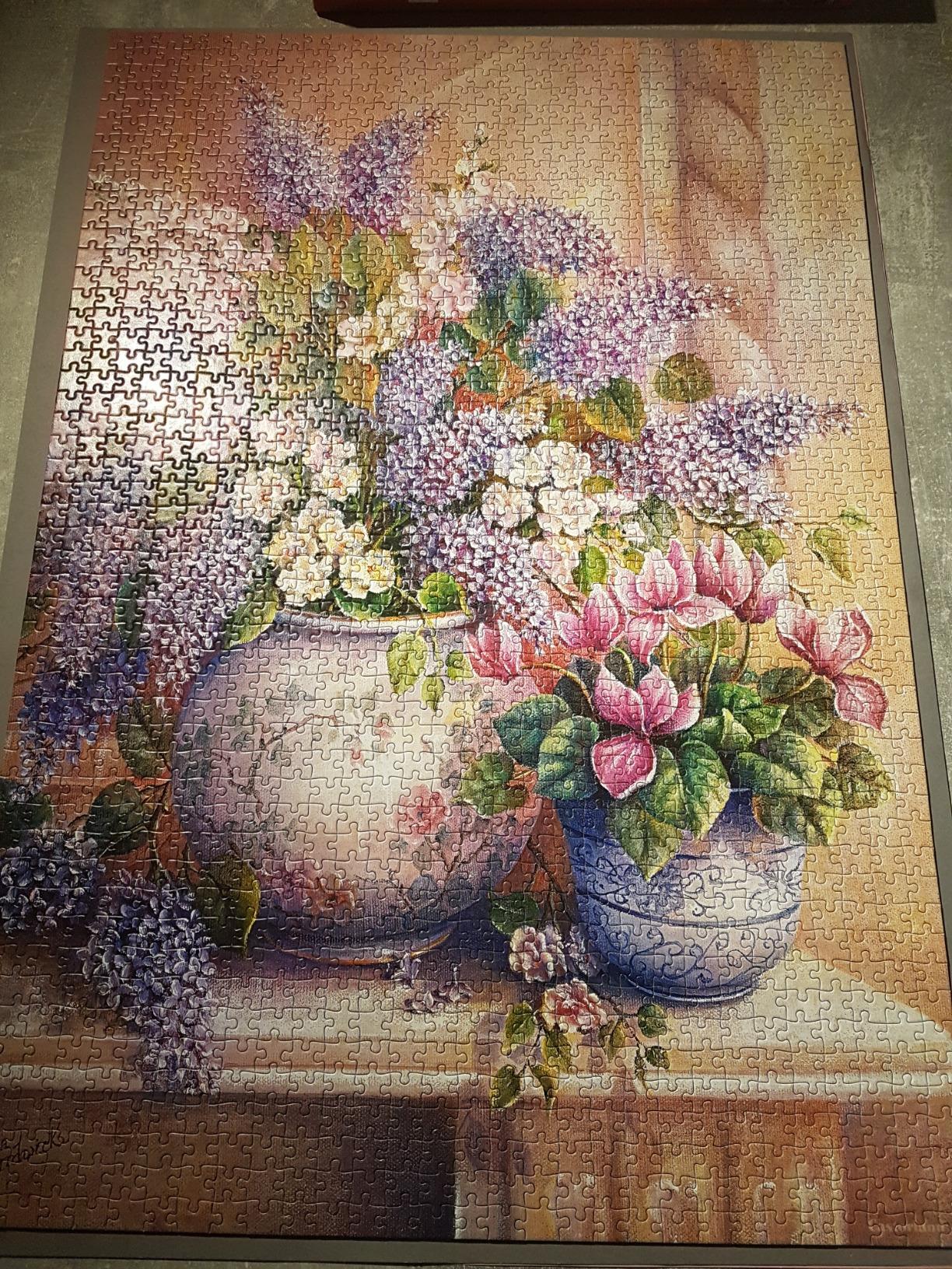 Castorland Puzzle Fleuriste 1500 Pièces – 68×47 Cm – Détente Et Défi Pour Adultes Et Ados Dès 9 Ans