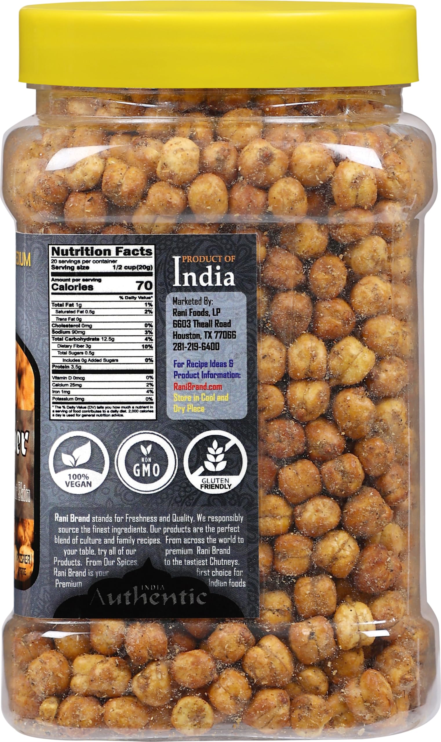 chana♡ Laxmi Roasted Chana (400 g) Delivery or Pickup Near Me - Instacart