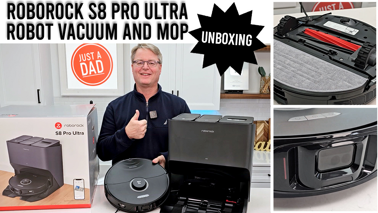 Watch Roborock S8 Pro Ultra Robot Vacuum & Mop Unboxing on Amazon Live