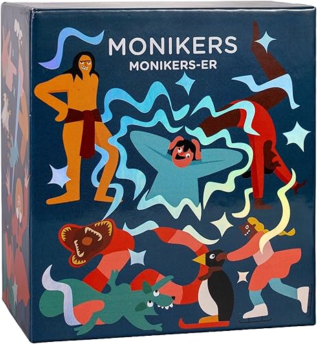 CMYK Monikers Monikers-er - Un juego de fiesta tonto que respeta tu inteligencia