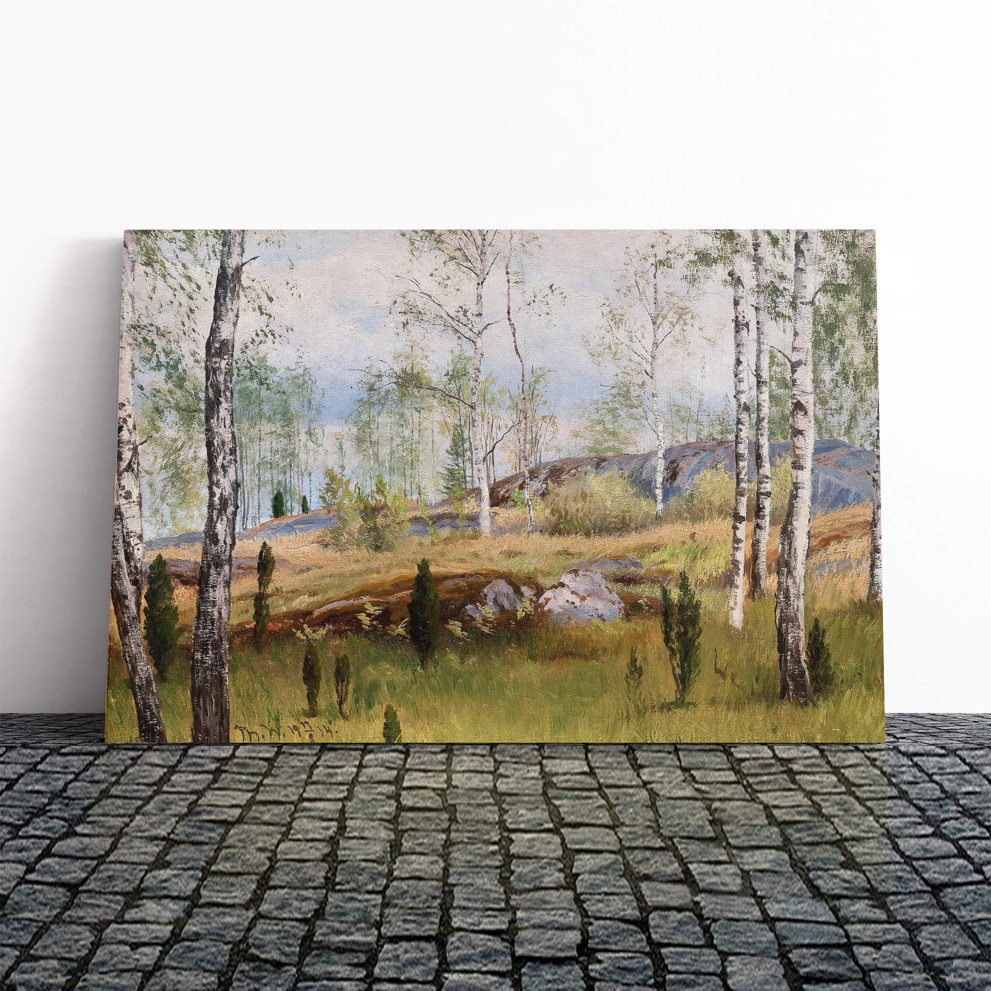 Victor Westerholm Landscape Vol.4 Canvas Print | Gallery Wrapped 30mm Frame Wall Art | 30x20 inches | Ready to Hang | Modern Landscape Picture | Living Room Bedroom Lounge Office