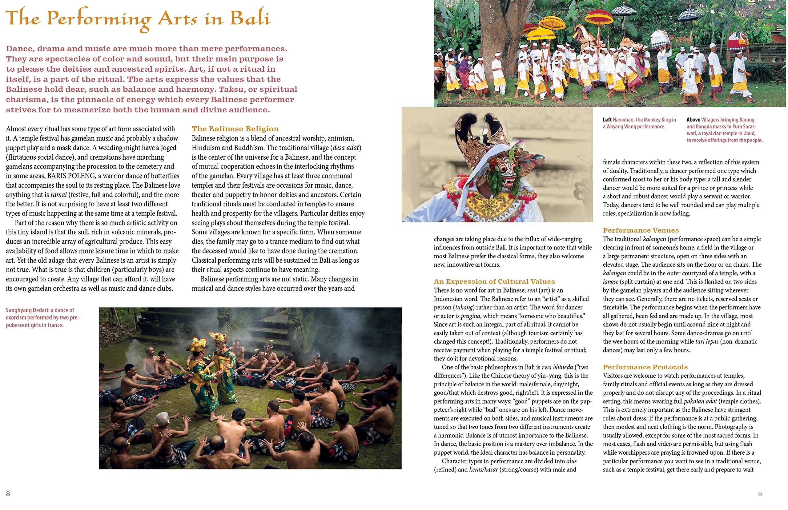 Balinese Dance, Drama & Music: A Beginner's Guide to the Performing Arts of Bali (Bonus Online Content)