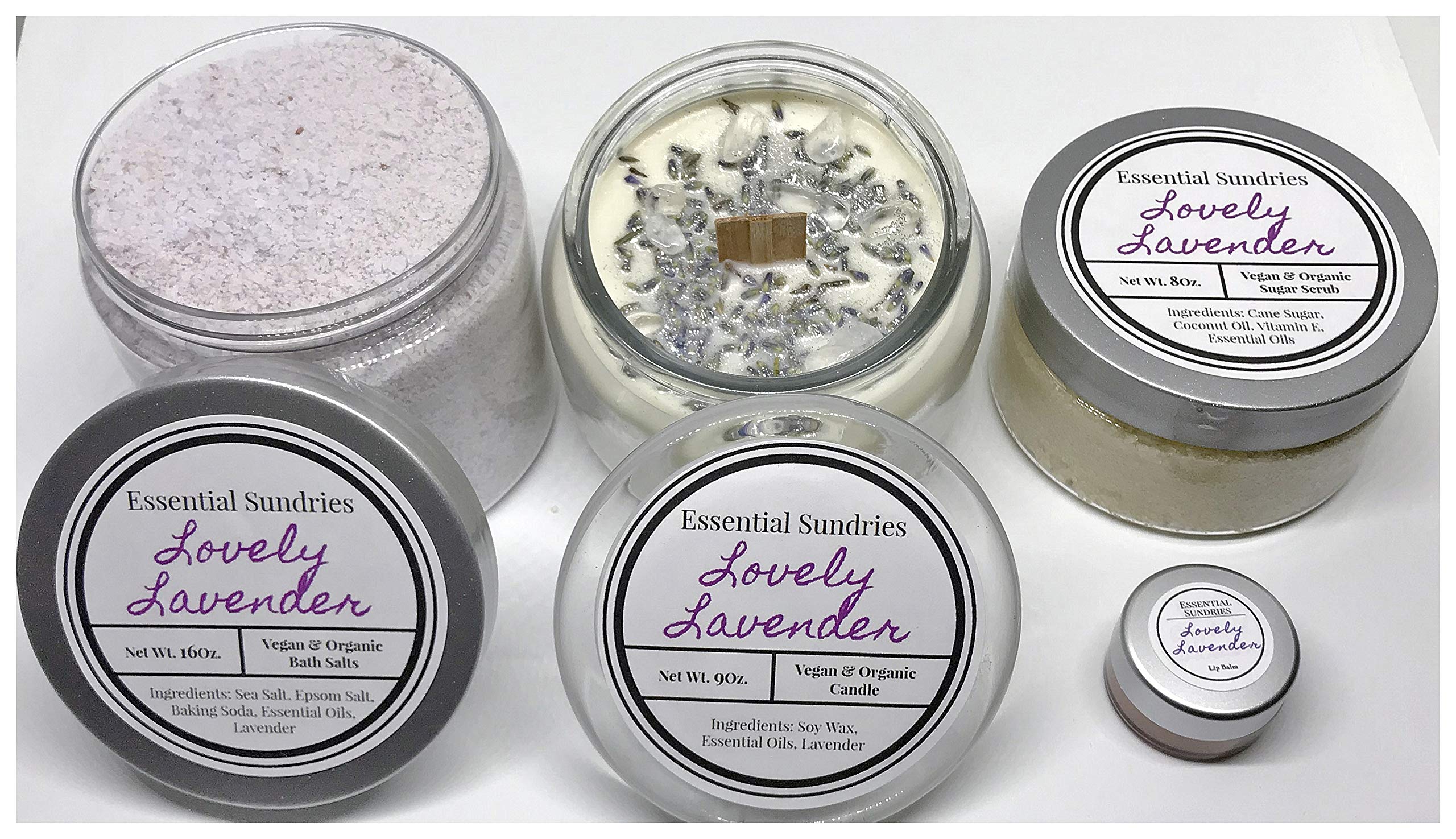 Lovely Lavender Aromatherapy Gift Set - Vegan & Organic-image-27