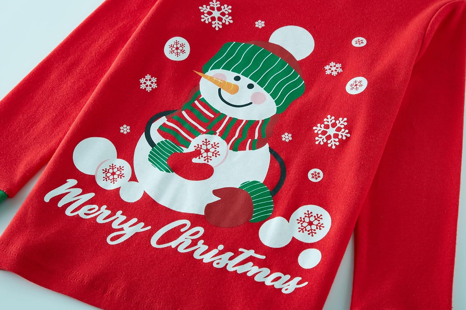 Popshion Little Girls Mermaid Pajamas 2 Piece Set 100% Cotton Sleepwear Toddler Clothes for Kids Baby Ladybug Style PJs - Image 5