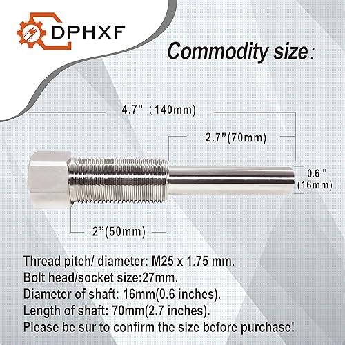 Miniatura 5 de Extractor de embrague endurecido para Polaris RZR, Ranger, General, Sportsman, Scrambler, Moto de nieve, Polaris ATV. Sustituye a PN # PU-52422