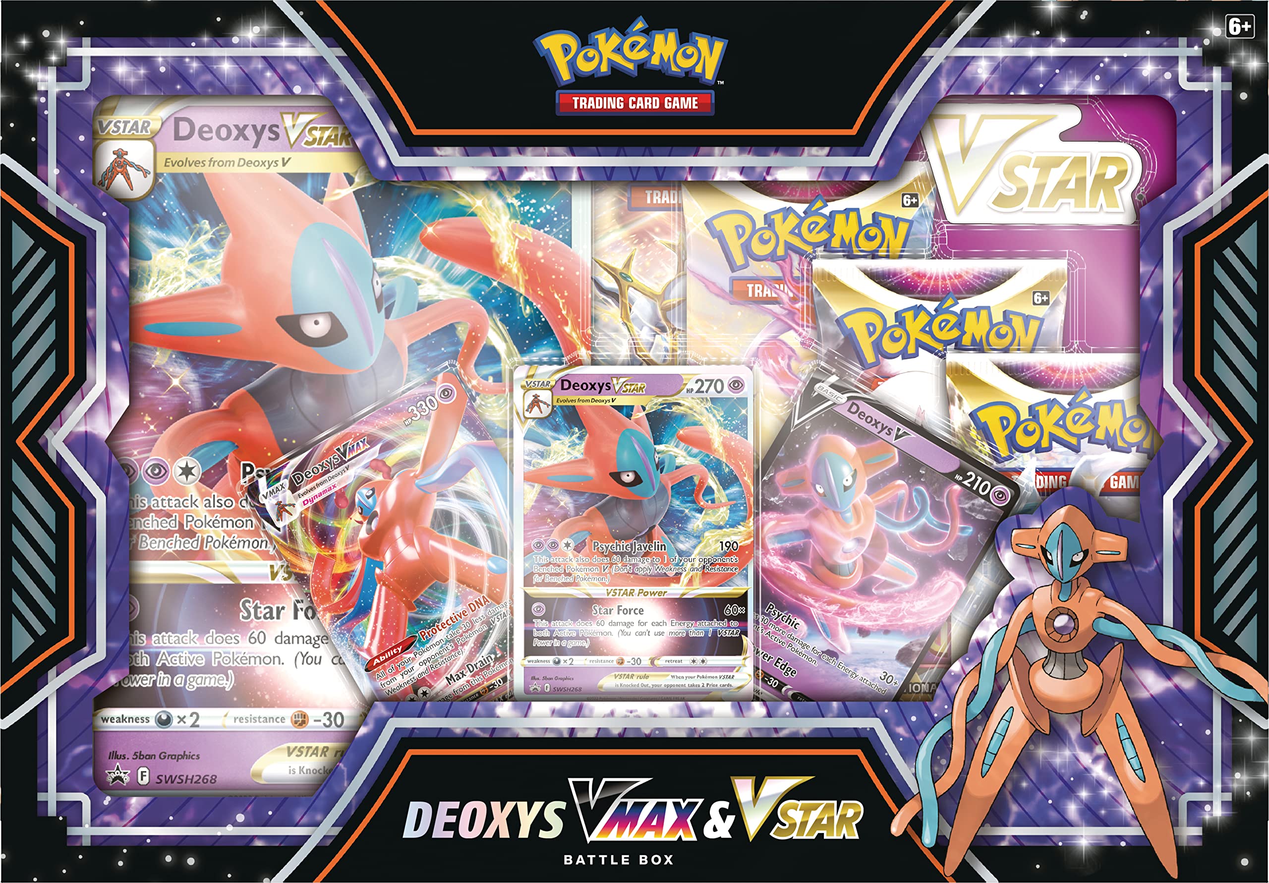 Amazon.co.jp: ポケモンカードゲーム:デオキシス VMAX & VSTAR バトル