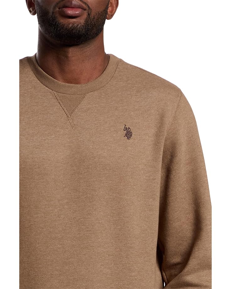 U.S. POLO ASSN. Long Sleeve Popover Crew Neck Fleece Sweatshirt - #4 of 5