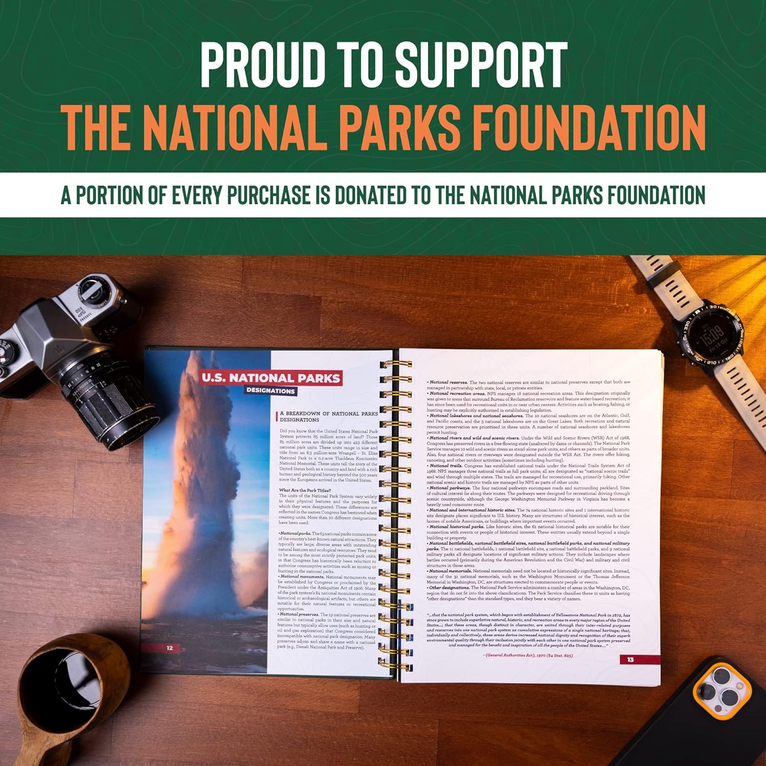 National Parks Bucket List Adventure Guide & Journal: Your Way to Explore America's National Parks & Document Your Adventures for a Lifetime! (Planner, Travel Guide, Journal, Passport Stamp Book)