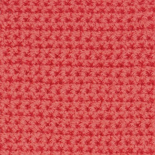 Miniatura 3 de Red Heart Bulk Buy Super Saver - Ovillo de lana (paquete de 3) (flamenco)