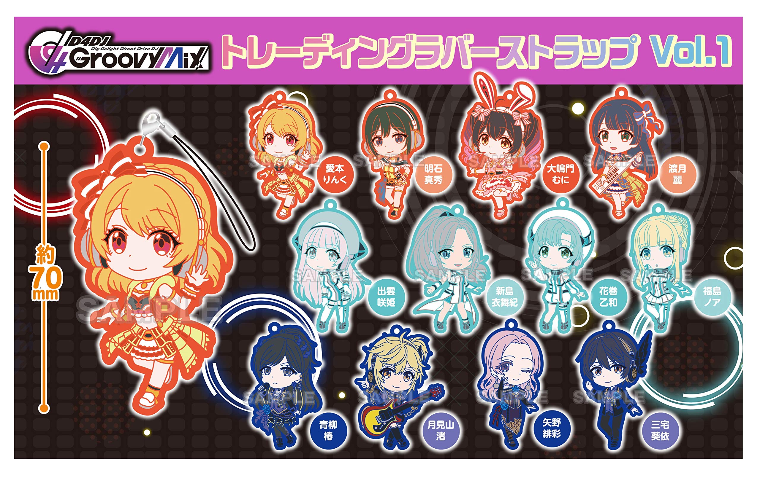 DOGDAYS トレーディングラバーストラップ　1BOX DOGDAYS トレーディングラバーストラップ 1BOX DOGDAYS