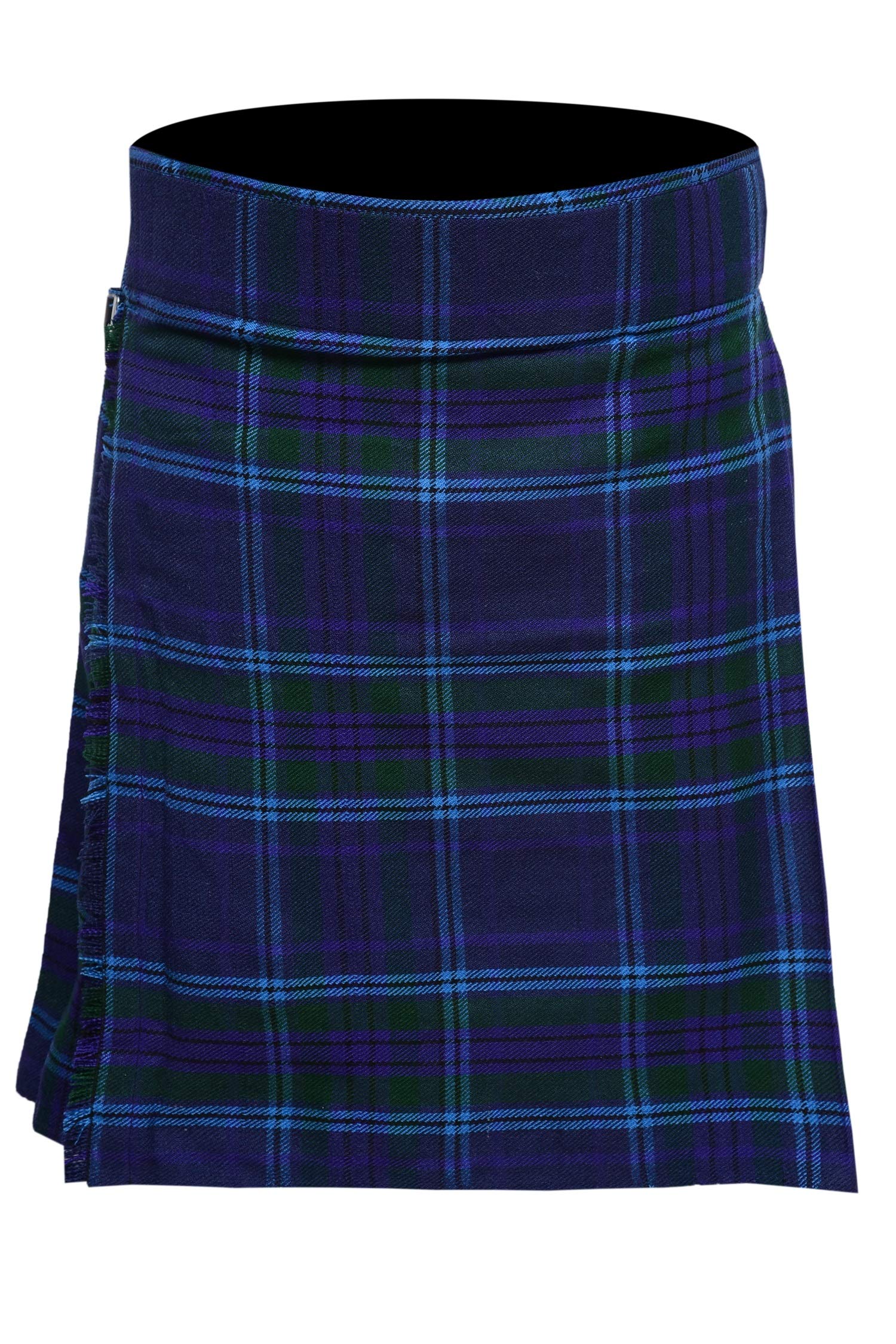 Photo 1 of Allsafe Traders 5 Yard Traditional Kilt for Men, Big Size 52, Scottish Tartan Kilt - Highland Dress Men Kilts for Wedding & Casual Wear - Buckle Closure,Premium Quality Tartan (5Y-Spirit-52-54)