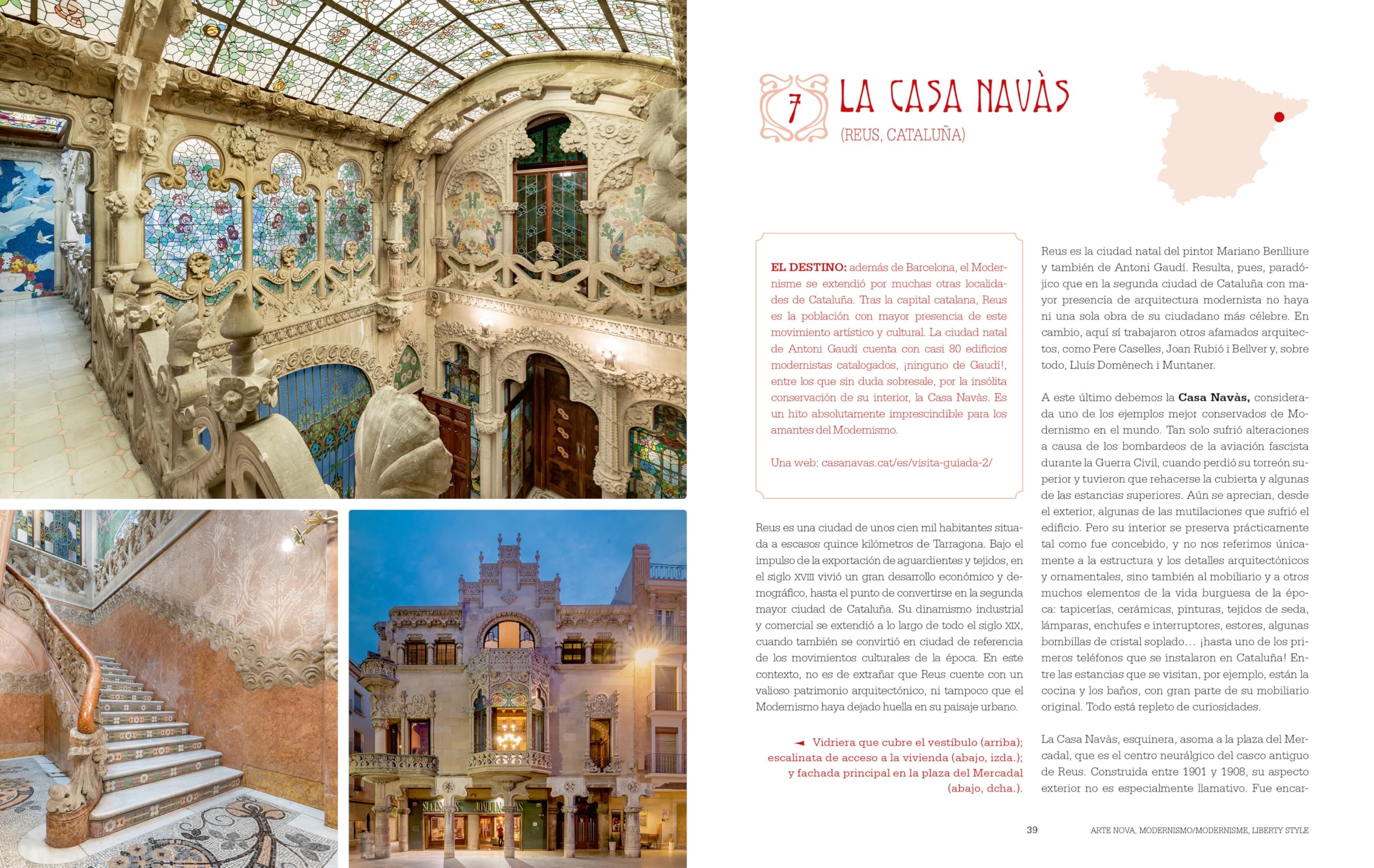 70 Viajes fascinantes a las joyas del modernismo en Europa (Guías Singulares)