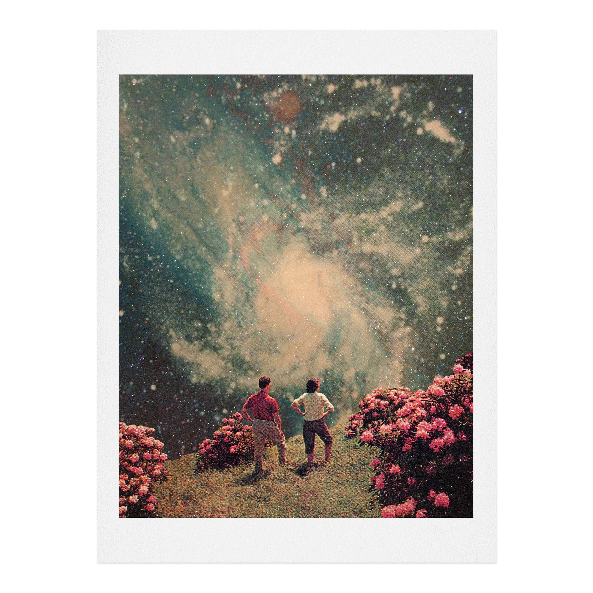 Society6Frank Moth There Will Be Light in The End Art Print, 8 in x 10 in, Multi