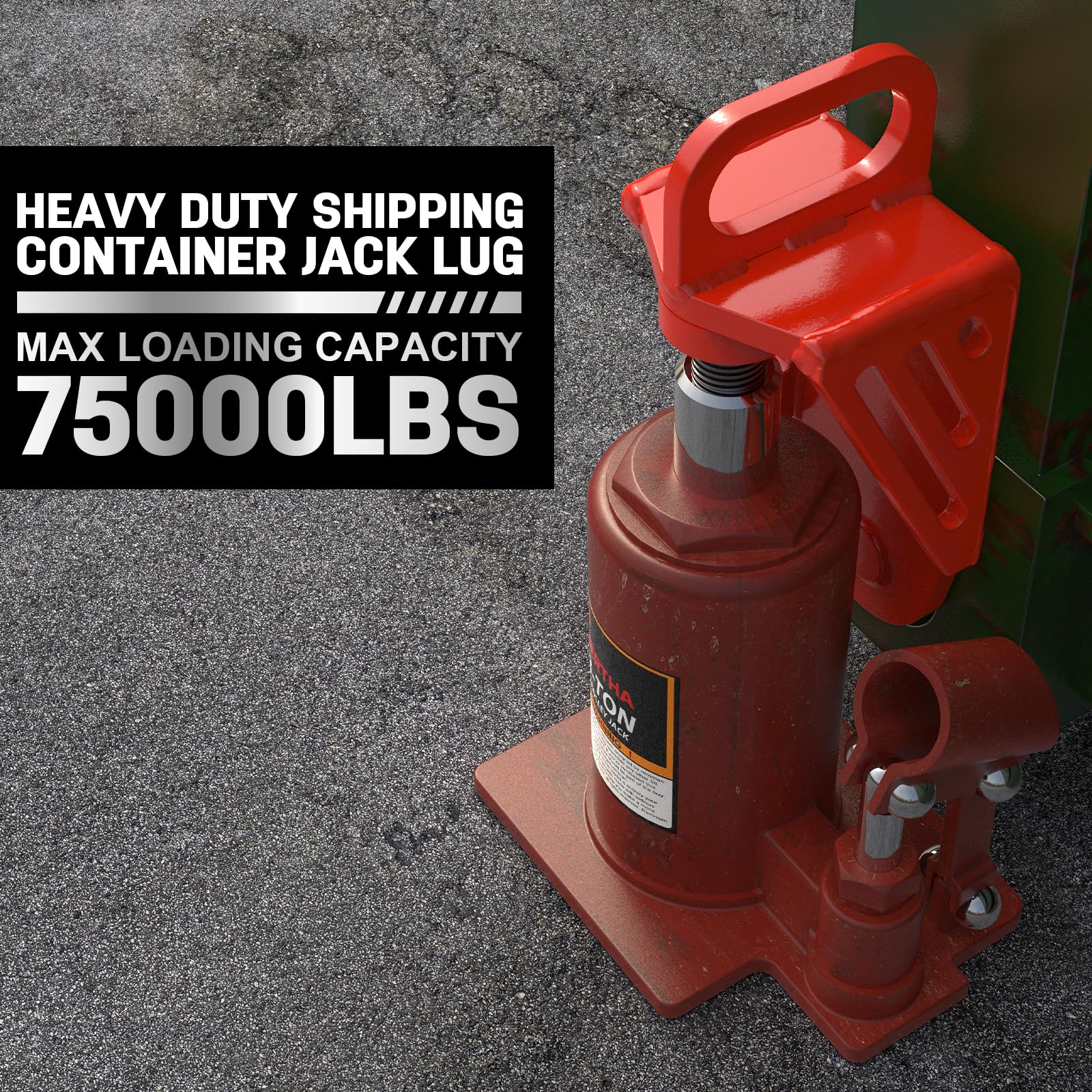 Snapklik.com : 2026 Upgraded Shipping Container Jack Lug, Heavy Duty ...