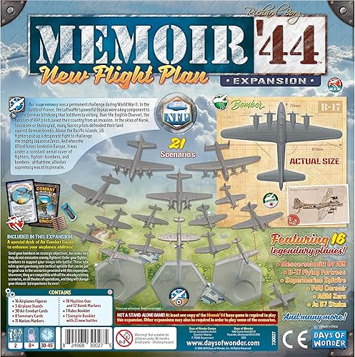 Miniatura 3 de Memoir '44 New Flight Plan - Expansión de juego de mesa  Juego de batalla de miniaturas históricas  Juego de estrategia para adultos y niños  A