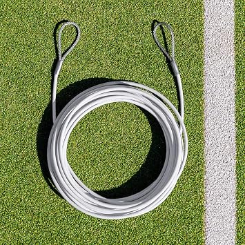 Vermont Tennis Net Headline Wire Cable [33ft or 42ft] | PVC Coated Steel Wire All Tennis Posts
