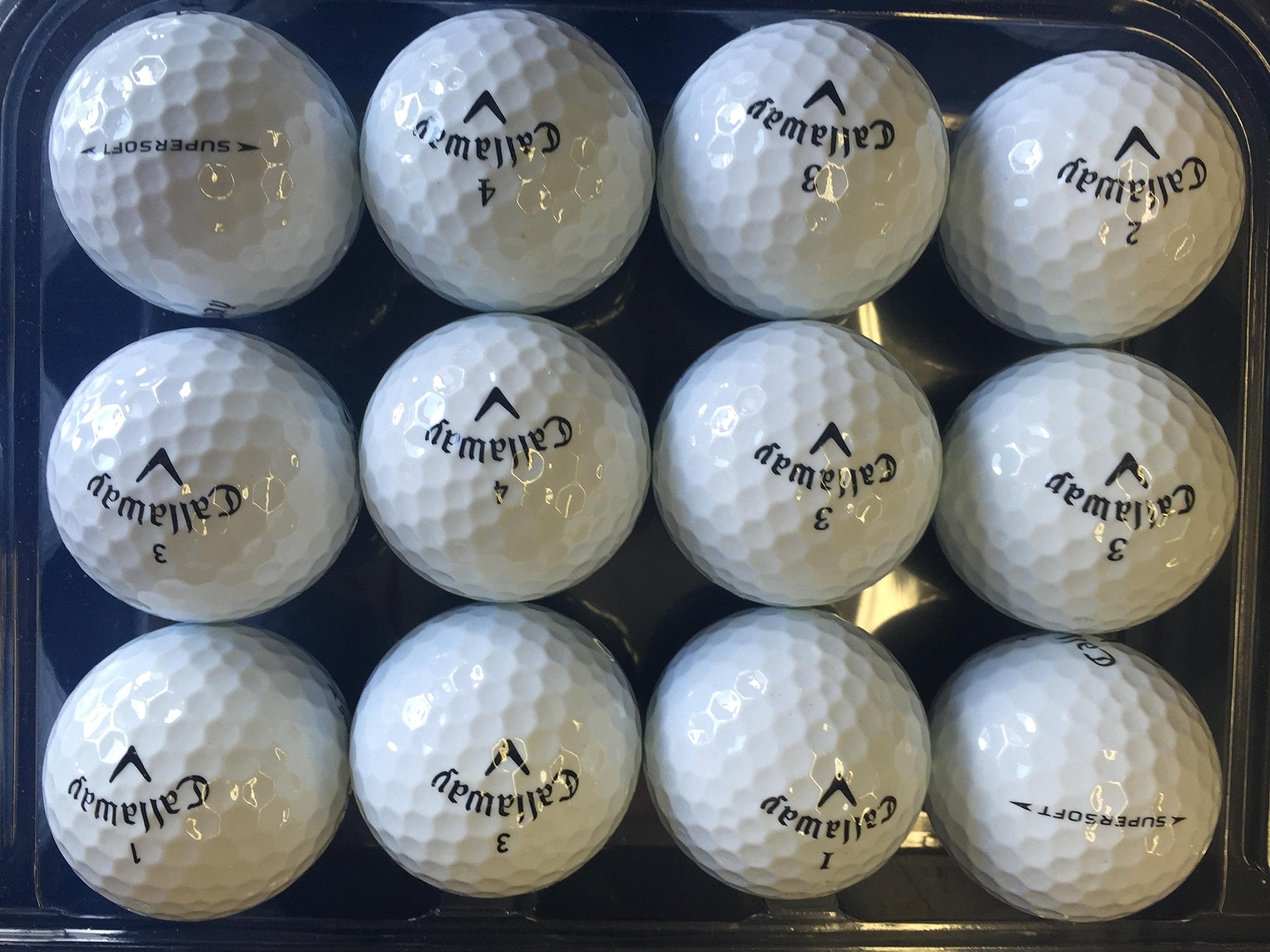 Callaway Supersoft Golfbälle, 5 Dutzend (60 Bälle) – AAAAA Qualität, Gebraucht Aber Top Zustand