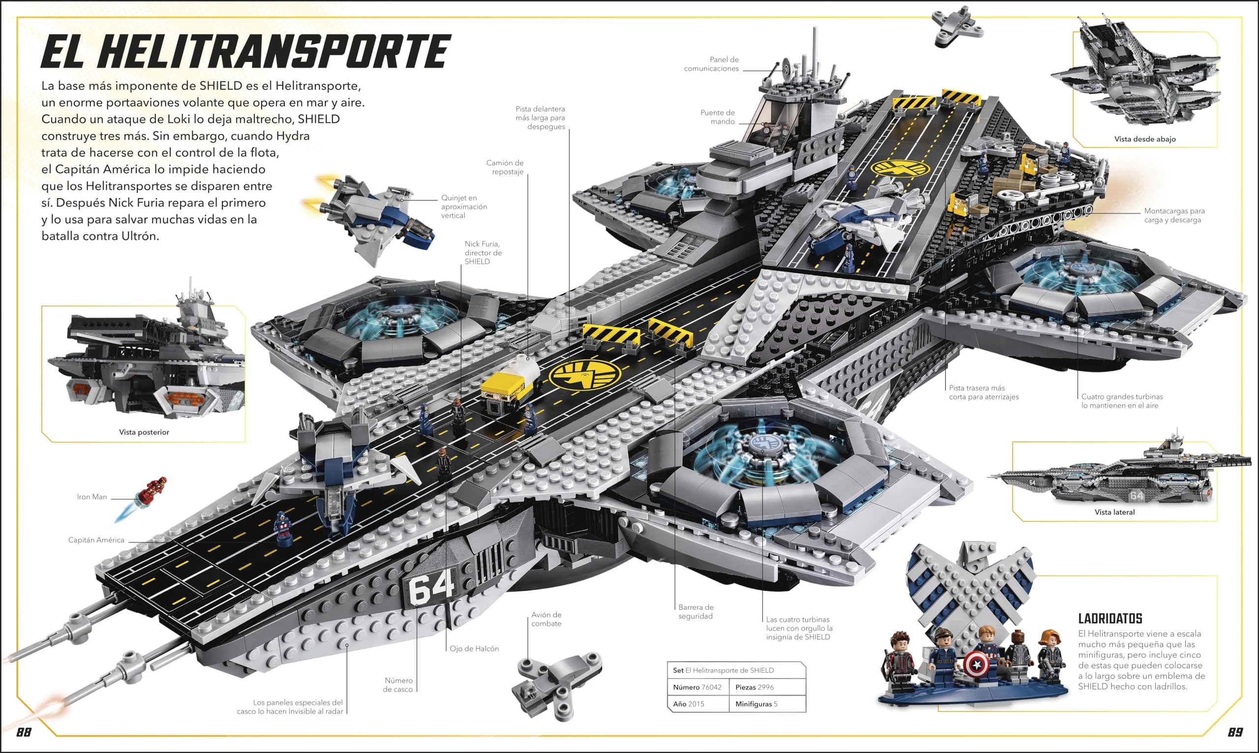Lego Marvel. Diccionario visual: Incluye una minifigura exclusiva de Iron Man