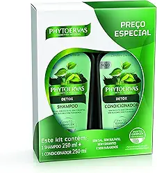 Phytoervas Kit Shampoo Com Condicionador Detox Verde