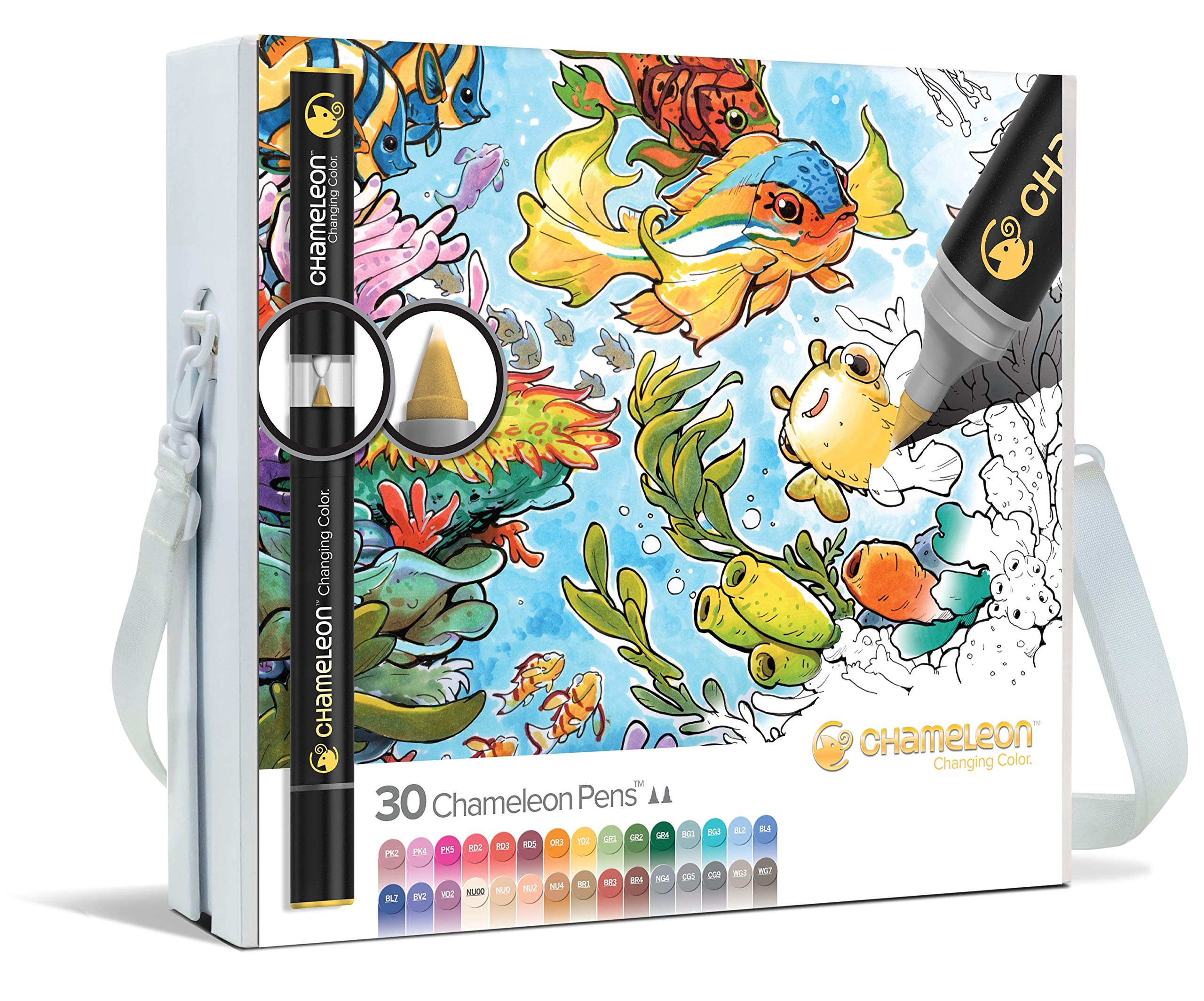 ChameleonArt Products, Chameleon Color Tones, Complete Me Set - 30 Pens