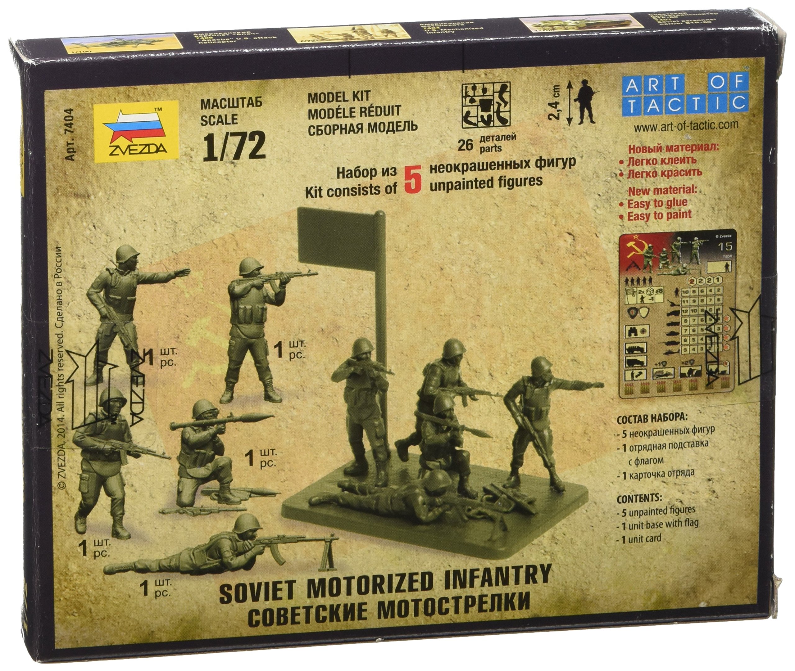 Amazon.com: Zvezda Games Hot War: Soviet Infantry : Toys & Games