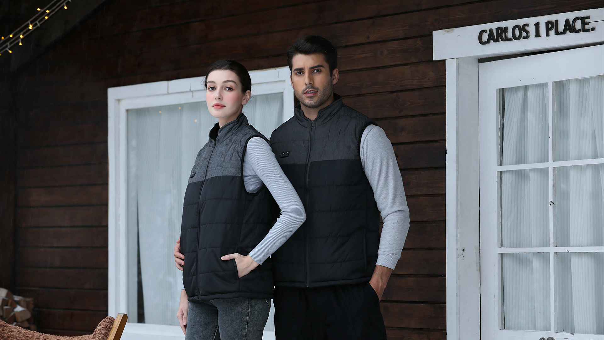 SGKOW Gilet Riscaldato da Uomo con Batteria da 7,4 V Inclusa, Abbigliamento Riscaldato Leggero Aggiornato Per l'inverno all'aperto(L