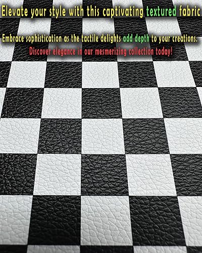 Miniatura 4 de Tapicería de vinilo en relieve de tela de carreras de damas de 54 pulgadas de ancho vendido por The Yard