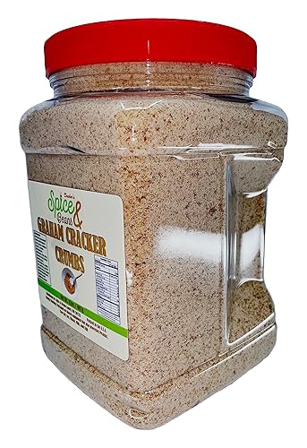 Miniatura 2 de DSB Graham Cracker Crumb - 2LB - 32oz - Tarro reutilizable - Perfecto para hornear y coberturas
