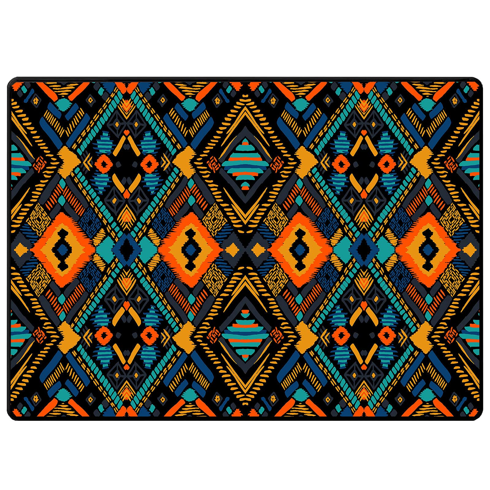 QQDD Drum Rug Drum Mat Soundproof Mat Polyester Drum Carpet Rectangle Non-Slip Drum Rugs 160CM*120CM