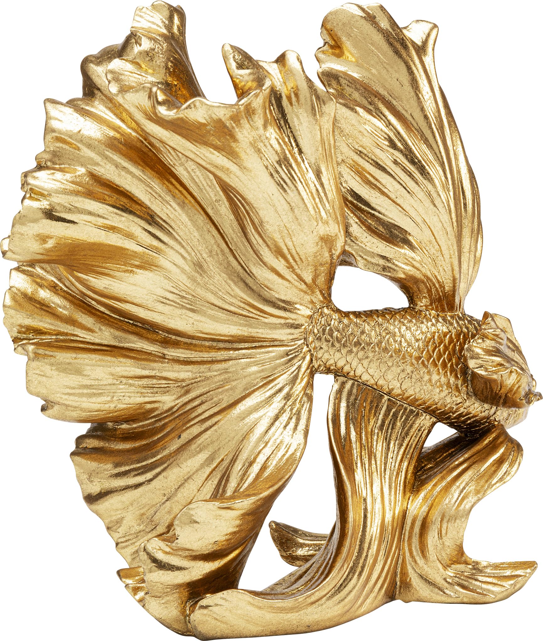 Kare Design figura decorativa Baby Betta, 26 cm | motivo pesce combattente, accessorio mensola, stila Asia elegante, idea regalo, bomboniera