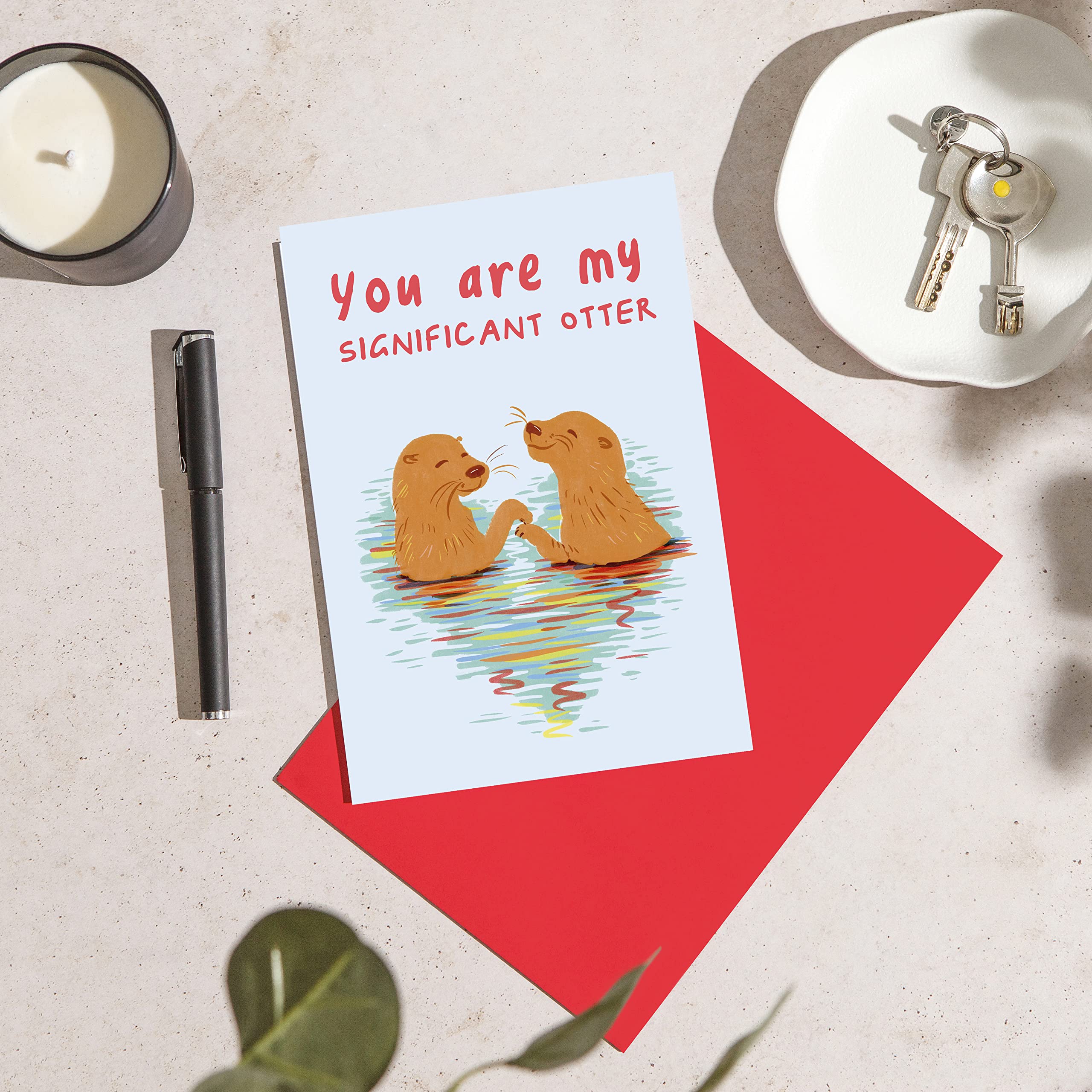 Huxters Carte D'anniversaire – Hold Onto Each Other – Carte