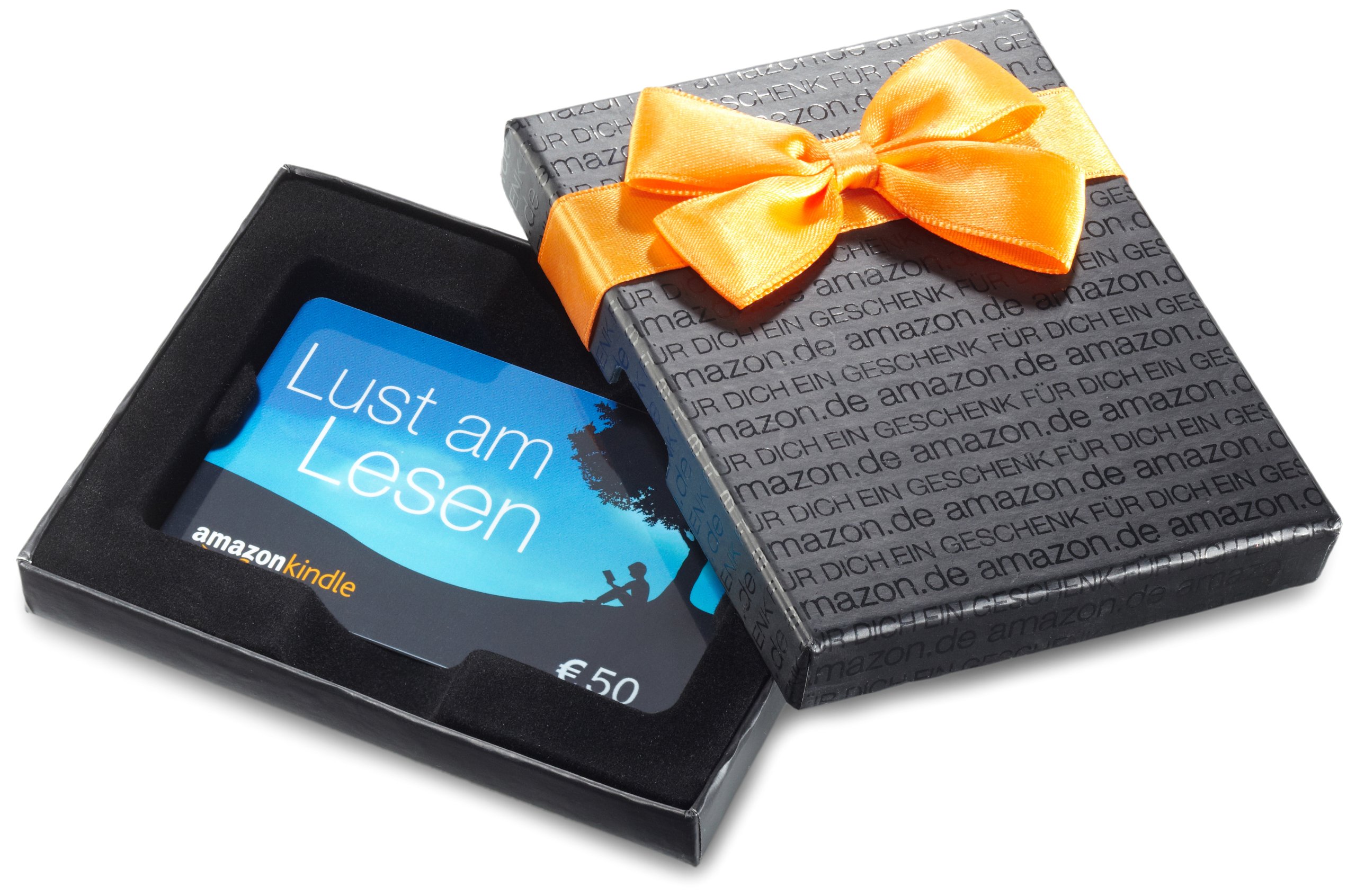 Amazon.de Geschenkkarte in Geschenkbox - 50 EUR (Kindle)
