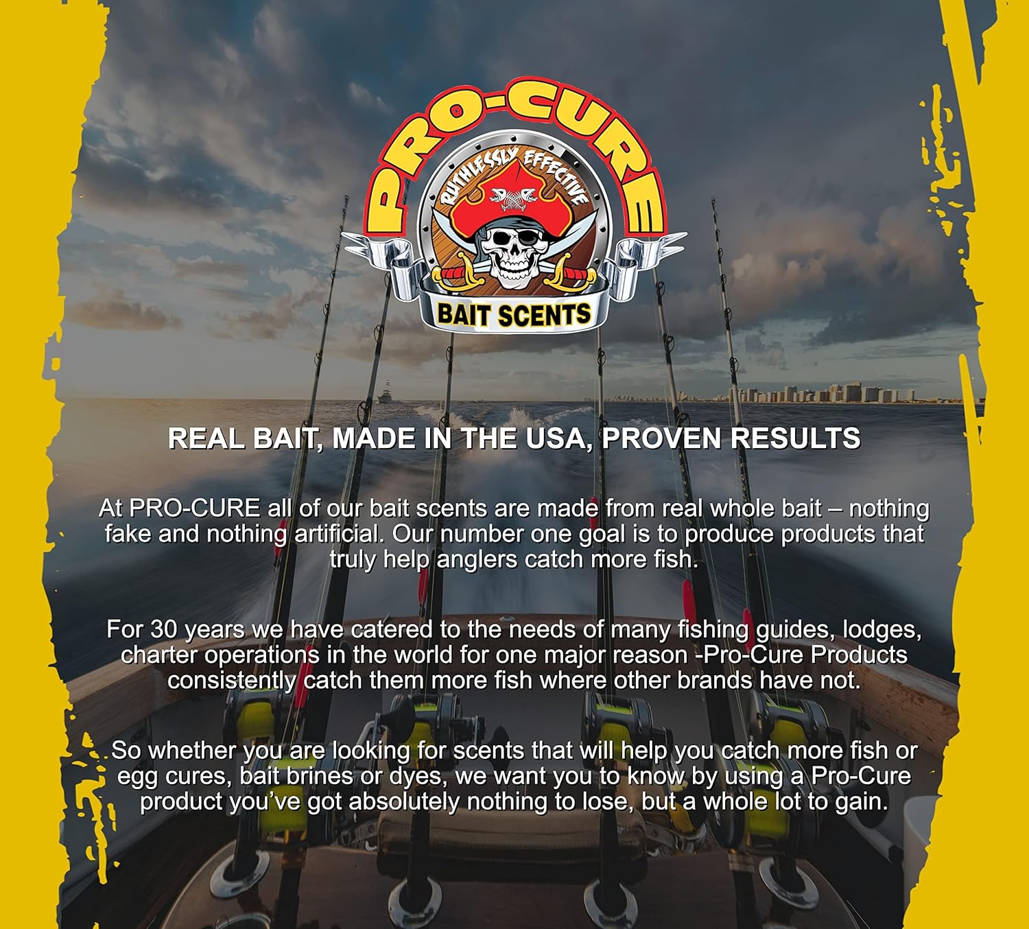 Pro-CureStabilized Menhaden Bait Oil, 8 Ounce