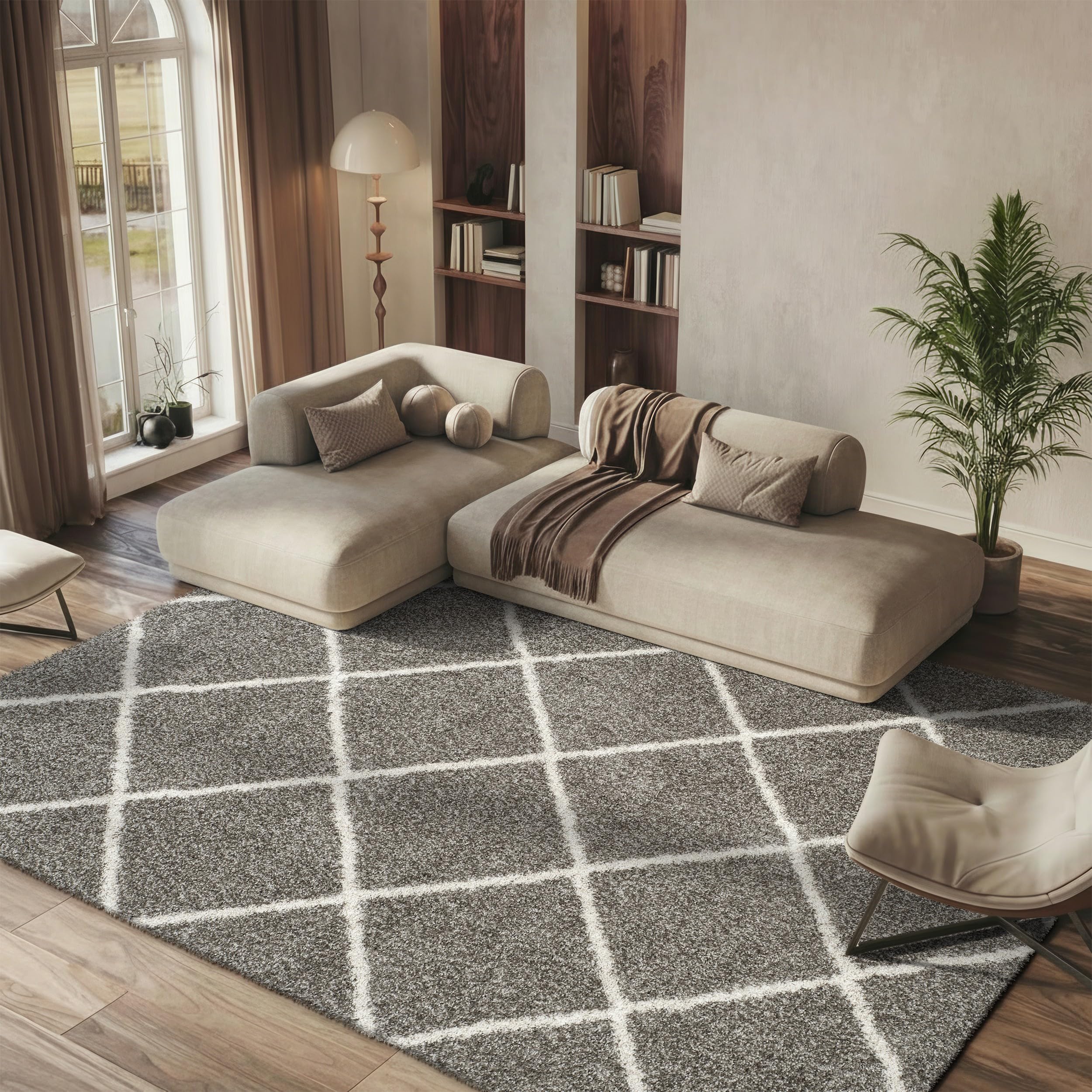 Amazon.com: SAFAVIEH Hudson Shag Collection Area Rug - 6' x 9