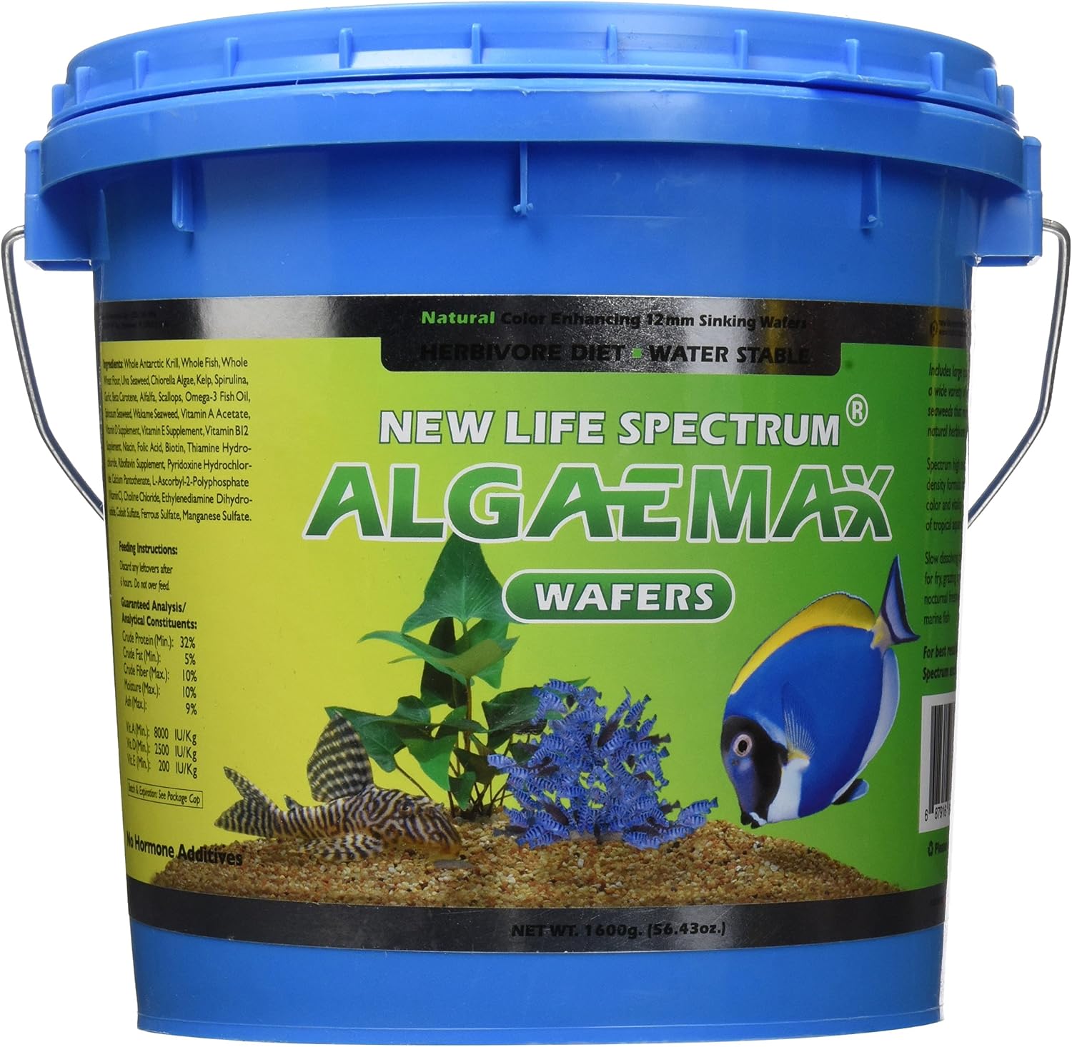 New Life Spectrum Algaemax Wafers 1600g