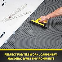 Vista 7 de Regla plegable de carpintero de Perfect Measuring Tape Co. FR-72, construcción ligera de compuesto (regla plegable de yarda) con fracciones