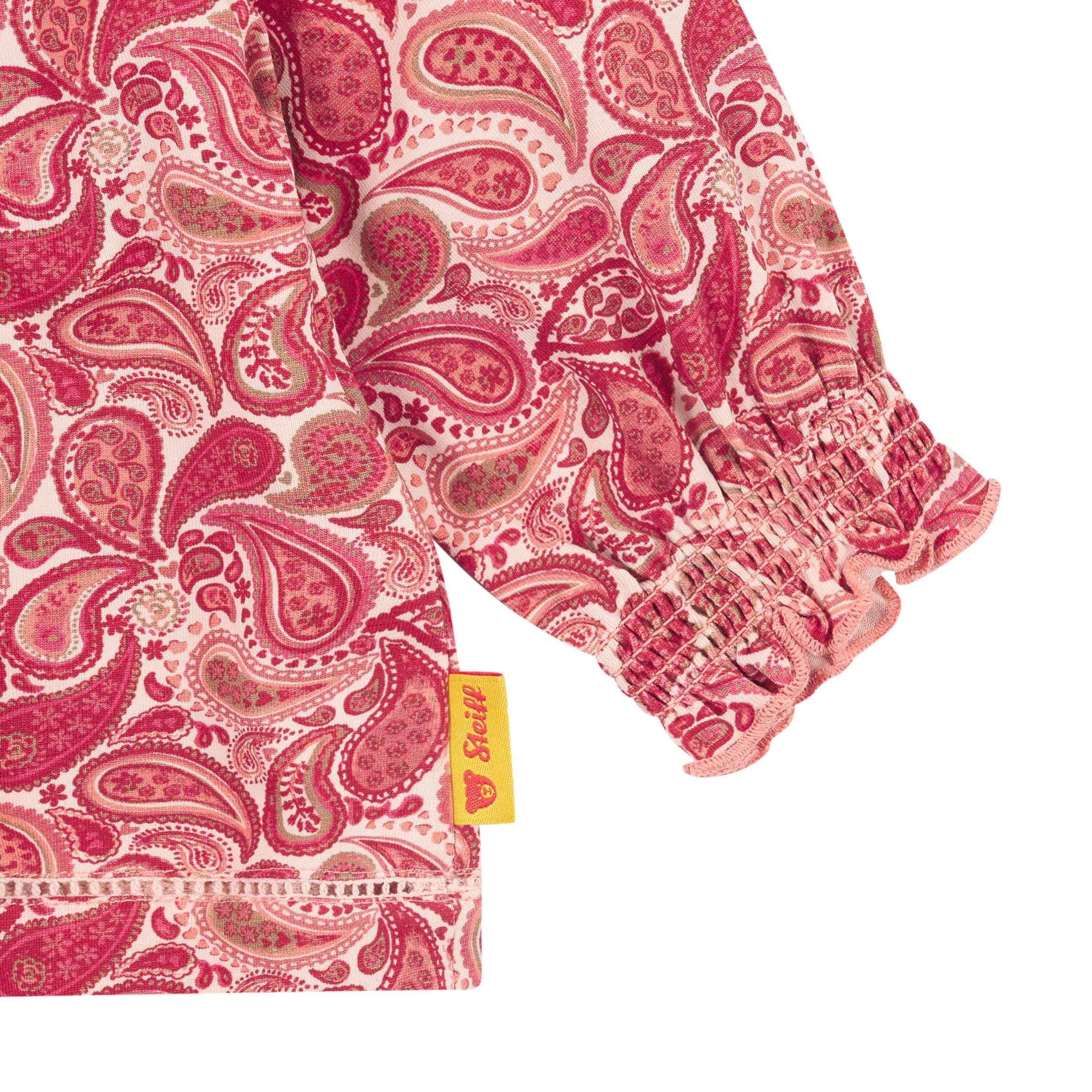 Steiff Bluse Langarm Camicia da Donna Bimba 0-24