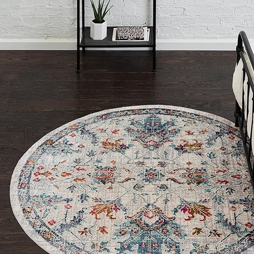 Miniatura 87 de Rugs.com Budapest Collection - Alfombra de área de 9 x 12 pies, color marfil, alfombra de pelo bajo perfecta para salas de estar, comedores grandes