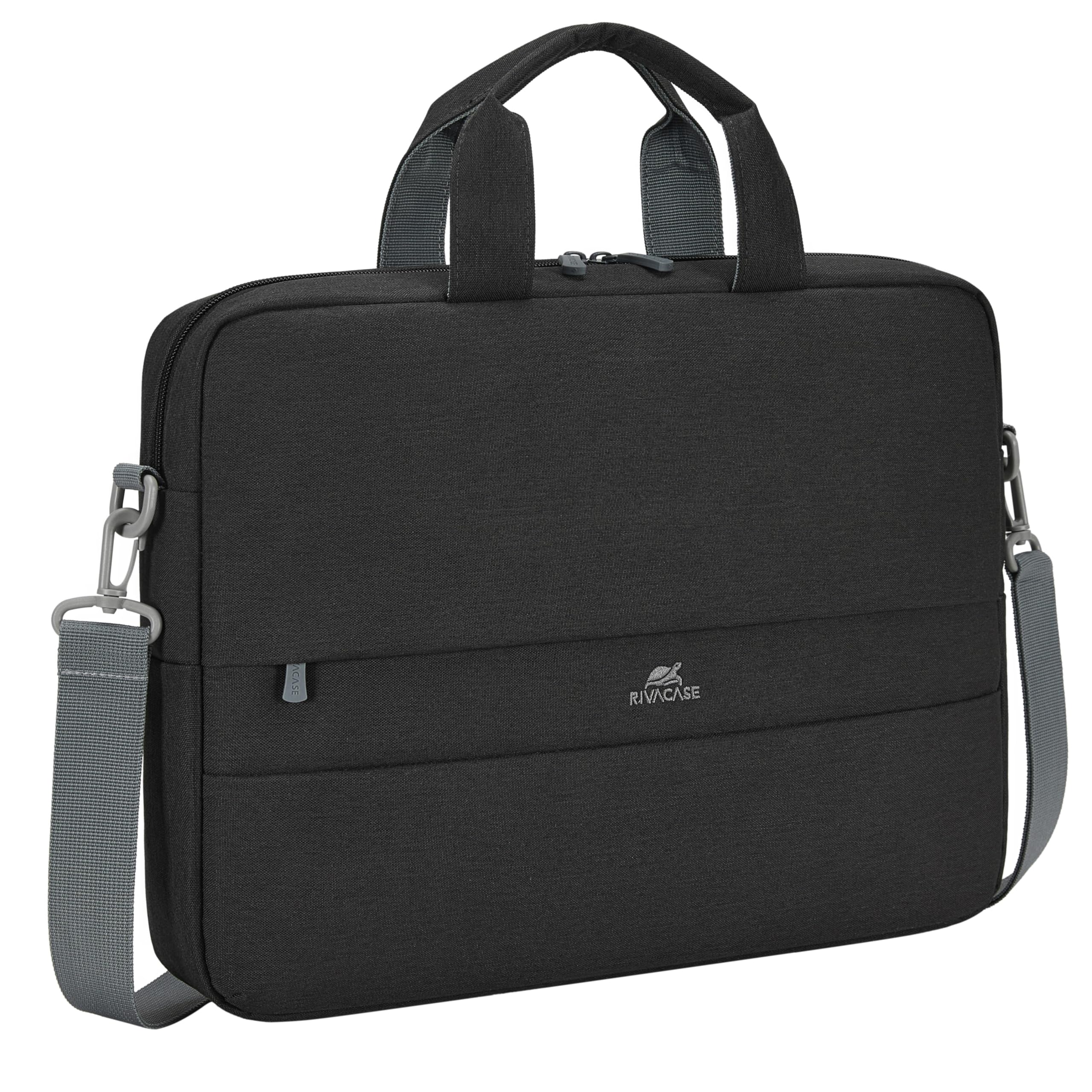 Rivacase Laptoptasche Laptoptasche 14–15,6 Zoll, gepolstert, wasserabweisend, Diebstahlschutz